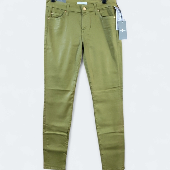 7 for All Mankind "30" legging jeans - Picture 3 of 5